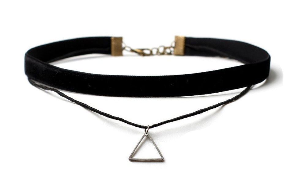 Miki&Co 10 Piezas Gargantilla Mujer Terciopelo Chokers Collares, Elástico, Choker Encaje Velvet Punk Gótico, Negro