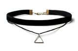 Miki&Co 10 Piezas Gargantilla Mujer Terciopelo Chokers Collares, Elástico, Choker Encaje Velvet Punk Gótico, Negro